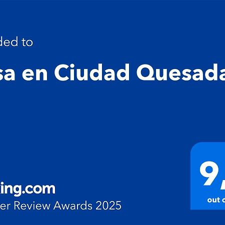 Casa En Ciudad Quesada Villa Luaran gambar